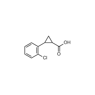 2-(2-Chlorophenyl)cyclopropanecarboxylic acid