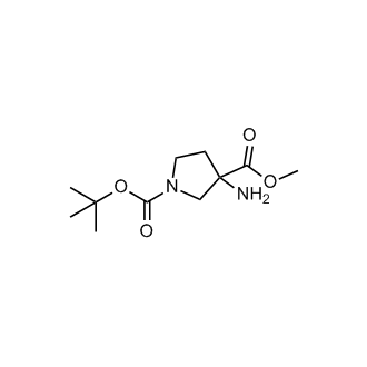 1-tert-Butyl 3-methyl 3-aminopyrrolidine-1,3-dicarboxylate