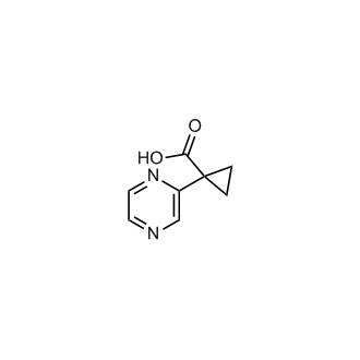 1-(Pyrazin-2-yl)cyclopropanecarboxylic acid