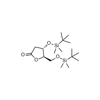 (4S,5R)-4-[(tert-Butyldimethylsilyl)oxy]-5-{[(tert-butyldimethylsilyl)oxy]methyl}oxolan-2-one
