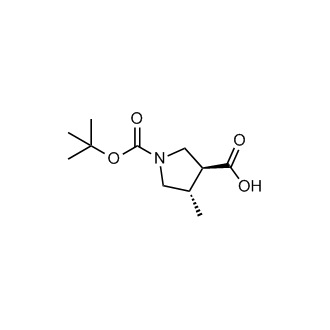 (3S,4S)-1-[(tert-Butoxy)carbonyl]-4-methylpyrrolidine-3-carboxylic acid