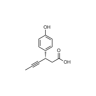 (S)-3-(4-Hydroxyphenyl)hex-4-ynoic acid
