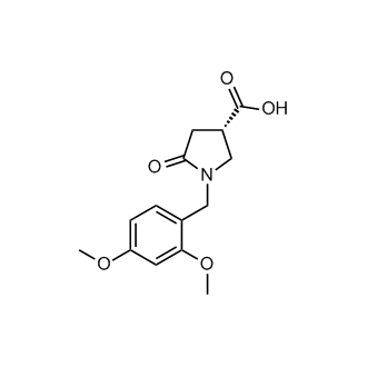 (S)-1-(2,4-Dimethoxybenzyl)-5-oxopyrrolidine-3-carboxylic acid