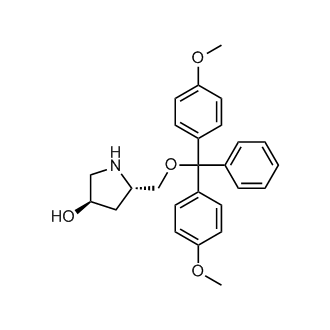 (3R,5S)-5-{[bis(4-methoxyphenyl)(phenyl)methoxy]methyl}pyrrolidin-3-ol