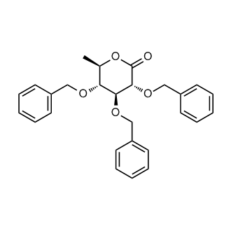 (3R,4S,5R,6R)-3,4,5-Tris(benzyloxy)-tetrahydro-6-methylpyran-2-one