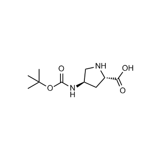 (2S,4R)-4-((tert-Butoxycarbonyl)amino)pyrrolidine-2-carboxylic acid