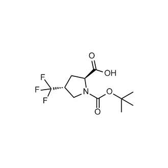 (2S,4R)-1-(tert-Butoxycarbonyl)-4-(trifluoromethyl)pyrrolidine-2-carboxylic acid