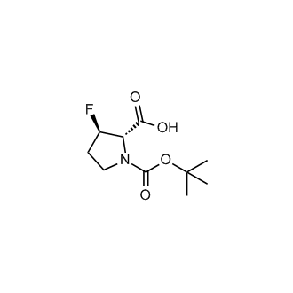(2S,3R)-1-[(tert-Butoxy)carbonyl]-3-fluoropyrrolidine-2-carboxylic acid