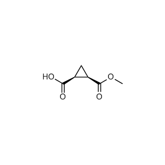 rel-((1S,2R)-2-(Methoxycarbonyl)cyclopropane-1-carboxylic acid)