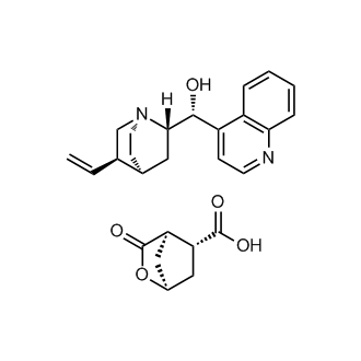 (1R,4R,5R)-3-Oxo-2-oxabicyclo[2.2.1]heptane-5-carboxylic acid cinchonidine salt