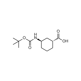 (1R,3R)-3-{[(tert-Butoxy)carbonyl]amino}cyclohexane-1-carboxylic acid