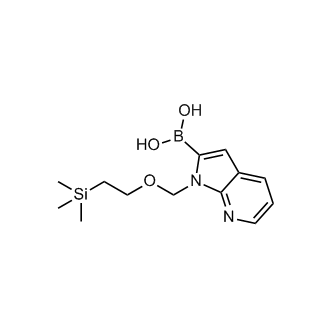(1-((2-(Trimethylsilyl)ethoxy)methyl)-1H-pyrrolo[2,3-b]pyridin-2-yl)boronic acid