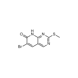 6-Bromo-2-(methylthio)pyrido[2,3-d]pyrimidin-7(8H)-one