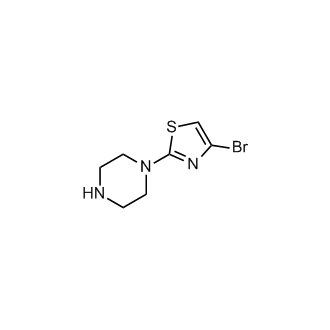 4-Bromo-2-(piperazin-1-yl)thiazole