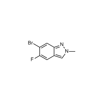 6-Bromo-5-fluoro-2-methyl-2H-indazole
