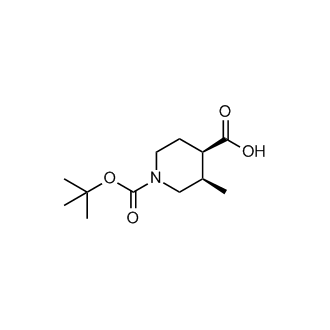 cis-1-[(tert-Butoxy)carbonyl]-3-methylpiperidine-4-carboxylic acid