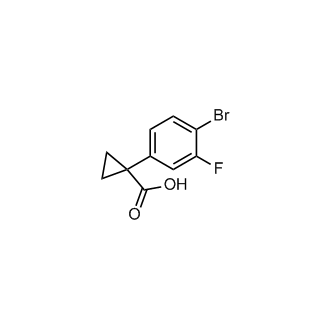 1-(4-Bromo-3-fluorophenyl)cyclopropanecarboxylic acid