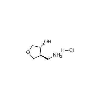 (3R,4S)-rel-4-(Aminomethyl)tetrahydrofuran-3-ol hydrochloride