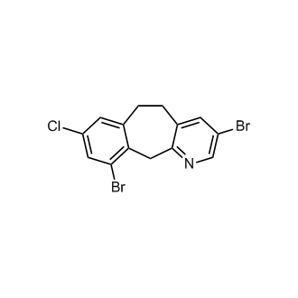 3,10-Dibromo-8-chloro-6,11-dihydro-5H-benzo[5,6]cyclohepta[1,2-b]pyridine