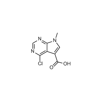 4-Chloro-7-methyl-7H-pyrrolo[2,3-d]pyrimidine-5-carboxylic acid