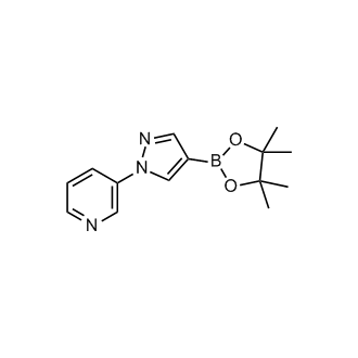 3-[4-(Tetramethyl-1,3,2-dioxaborolan-2-yl)-1H-pyrazol-1-yl]pyridine