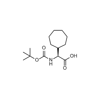 (S)-2-((tert-Butoxycarbonyl)amino)-2-cycloheptylacetic acid