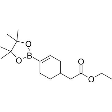 Ethyl 2-[4-(4,4,5,5-tetramethyl-1,3,2-dioxaborolan-2-yl)cyclohex-3-en-1-yl]acetate