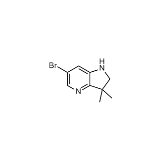 6-Bromo-3,3-dimethyl-1H,2H,3H-pyrrolo[3,2-b]pyridine