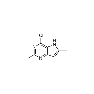 4-Chloro-2,6-dimethyl-5h-pyrrolo[3,2-d]pyrimidine