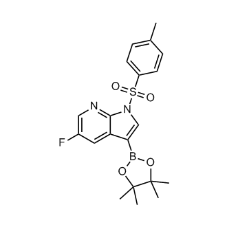 5-Fluoro-3-(4,4,5,5-tetramethyl-1,3,2-dioxaborolan-2-yl)-1-tosyl-1H-pyrrolo[2,3-b]pyridine