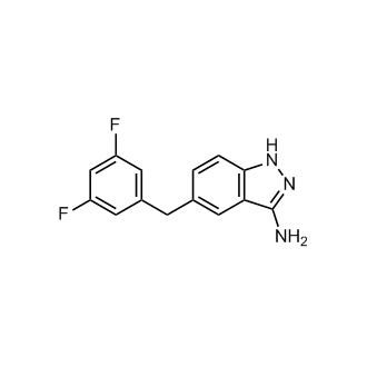 5-[(3,5-Difluorophenyl)methyl]-1H-indazol-3-amine