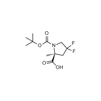 (2S)-1-[(tert-Butoxy)carbonyl]-4,4-difluoro-2-methylpyrrolidine-2-carboxylic acid