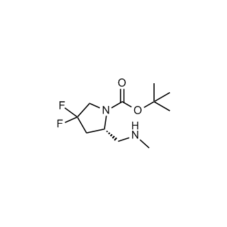 tert-Butyl (2S)-4,4-difluoro-2-[(methylamino)methyl]pyrrolidine-1-carboxylate