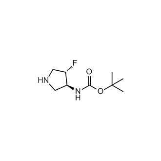 tert-Butyl ((3S,4S)-4-fluoropyrrolidin-3-yl)carbamate