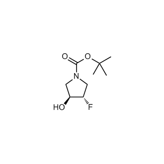 (3S,4S)-tert-Butyl 3-fluoro-4-hydroxypyrrolidine-1-carboxylate