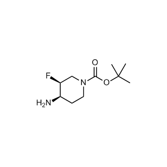 (3S,4R)-tert-Butyl 4-amino-3-fluoropiperidine-1-carboxylate