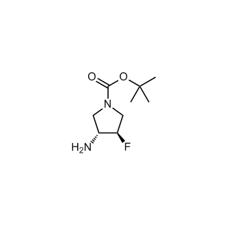 (3R,4R)-tert-Butyl 3-amino-4-fluoropyrrolidine-1-carboxylate