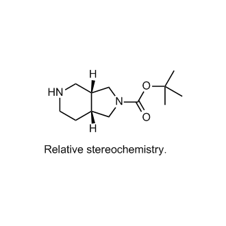rel-(3aR,7aR)-tert-Butyl hexahydro-1H-pyrrolo[3,4-c]pyridine-2(3H)-carboxylate