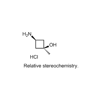 cis-3-Amino-1-methylcyclobutan-1-ol hydrochloride