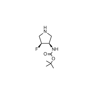 tert-Butyl ((3R,4S)-4-fluoropyrrolidin-3-yl)carbamate