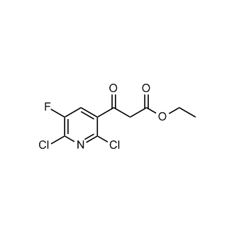 Ethyl 3-(2,6-dichloro-5-fluoropyridin-3-yl)-3-oxopropanoate