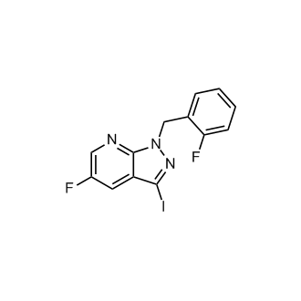 5-Fluoro-1-(2-fluorobenzyl)-3-iodo-1H-pyrazolo[3,4-b]pyridine