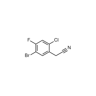 2-(5-Bromo-2-chloro-4-fluorophenyl)acetonitrile