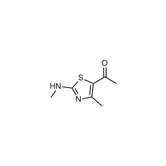 1-(4-Methyl-2-(methylamino)thiazol-5-yl)ethan-1-one