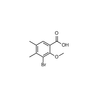 3-Bromo-2-methoxy-4,5-dimethylbenzoic acid