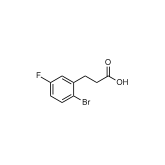 2-Bromo-5-fluorobenzenepropanoic acid