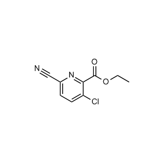 Ethyl 3-chloro-6-cyanopicolinate
