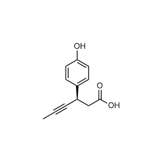 (R)-3-(4-Hydroxyphenyl)hex-4-ynoic acid
