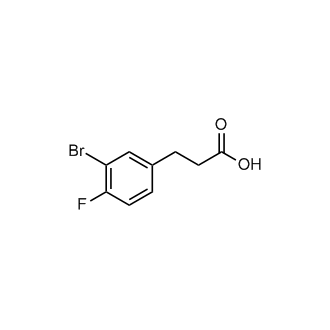 3-(3-Bromo-4-fluorophenyl)propanoic acid