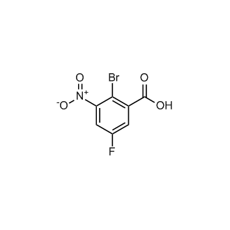 2-Bromo-5-fluoro-3-nitrobenzoic acid